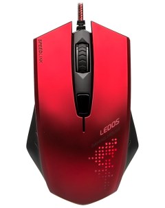 Игровая мышь Ledos Red SL 6393 RD Speedlink