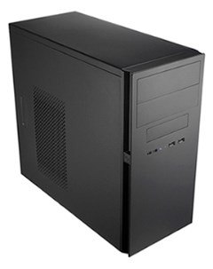 Корпус компьютерный ES725BK Black Powercase