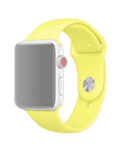 Ремешок APWTSI42 37 для Apple Watch 1 6 SE 42 44 мм Лимонный Желтый Innozone