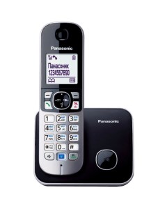 Радиотелефон KX TG6811RUM серебристый Panasonic