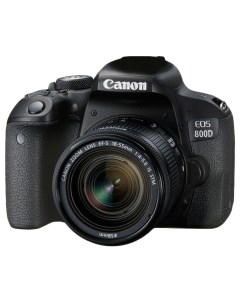 Фотоаппарат зеркальный EOS 800D 18 55mm IS STM Black Canon