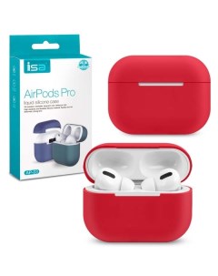 Чехол Airpods Pro Silicon Case AP 03 Red Isa