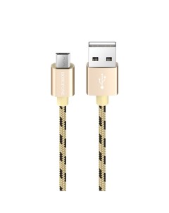 Кабель BX24 Ring USB micro USB Gold Borofone