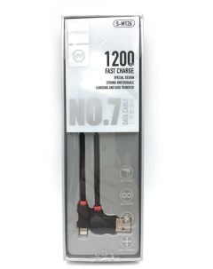 Кабель USB Lightning Черный 1 м S M126 Joyroom