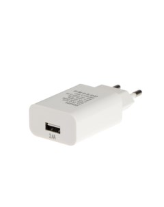 Сетевое зарядное устройство EX Z 1419 1 USB 2 4 А белое Exployd