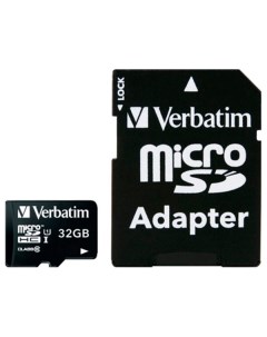 Карта памяти Micro SDHC 44083 32GB Verbatim