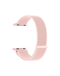 Ремешок Nylon для Apple Watch 38 40 mm нейлоновый розовый Deppa