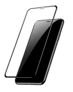 Защитное стекло Full Cover Full Glue для iPhone X Xs 11 Pro Черная рамка Borasco