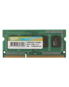 Оперативная память 986105 DDR3 1x4Gb 1600MHz Silicon power