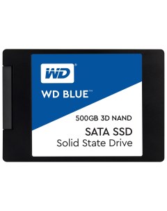 SSD накопитель Blue 2 5 500 ГБ S500G2B0A Wd