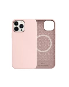 Чехол для телефона Magnetic Silicone Phone Case for iPhone 13 Pro Max 6 7 Chalk Pink Wiwu