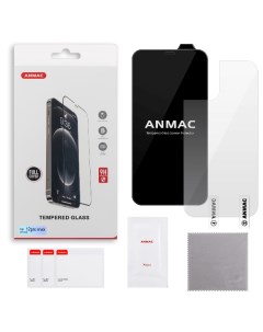 Защитное стекло для iPhone 12 Pro Max пленка назад Full Cover черный Арт 1137389 Anmac