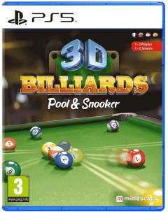 Игра 3D Billiards Pool and Snooker для PS5 английская версия Mindscape