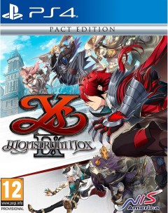 Игра Ys IX Monstrum Nox Pact Edition PlayStation 4 полностью на иностранном языке Nippon ichi software