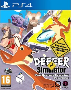 Игра Deeeer Simulator Your Average Everyday Deer PlayStation 4 русские субтитры Merge games