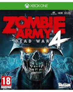 Игра Zombie Army 4 Dead War Xbox One русские субтитры Rebellion developments
