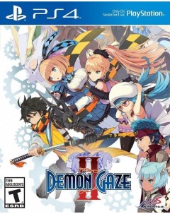 Игра Demon Gaze 2 II PlayStation 4 полностью на иностранном языке Nis america