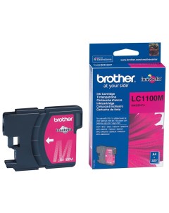 Картридж для струйного принтера LC 1100M пурпурный оригинал Brother