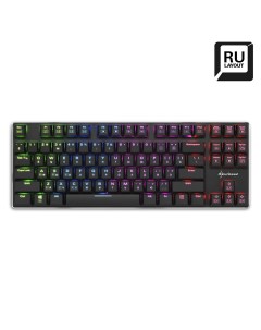 Игровая клавиатура PureWriter TKL RGB Black Kailh Red Sharkoon