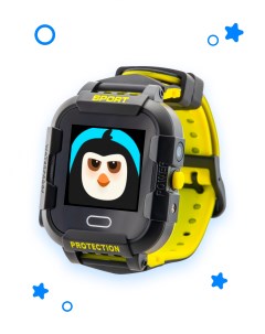 Смарт часы Pingo Electro 2G черный приложение в подарок Где мои дети