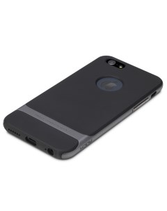Силиконовый чехол Royce Series для Apple iPhone 6 6S Plus 5 5 черно серый Rock