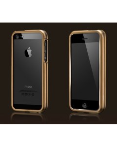 Чехол More Armor Metal Hybrid Ring для Apple iPhone 5 5S iPhone SE золотистый Armor case