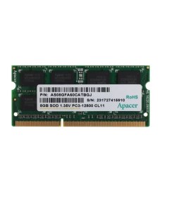 Оперативная память DV 08G2K KAM DDR3L 1x8Gb 1600MHz Apacer
