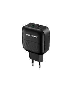 Сетевое зарядное устройство BA46A Premium USB Type C PD18 QC3 0 Black 27336 Borofone