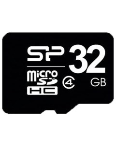 Карта памяти microSDHC 32GB SP032GBSTH004V1 Silicon power