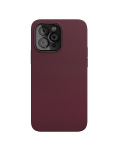 Чехол Silicone Case MagSafe для iPhone 13 Pro Max марсала Vlp