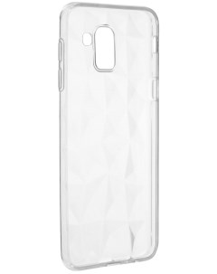 Чехол крышка Diamond для Samsung Galaxy J6 2018 прозрачный Skinbox