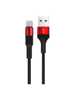 Кабель BX21 Outstanding USB micro USB Red Borofone