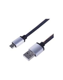 Кабель USB Micro USB 1 м в джинсовой оплетке 18 4242 Rexant