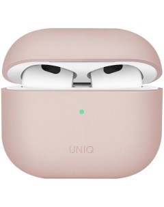 Чехол Lino Liquid silicone для AirPods 3 Розовый LINOPNK Uniq