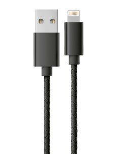 Кабель Lightning to USB cable 0 3 м Black Dorten