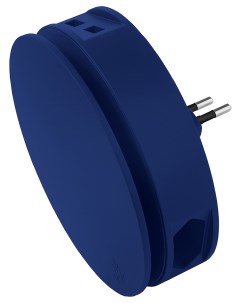 Сетевое зарядное устройство AERO 2 USB 3 4 A blue Usbepower