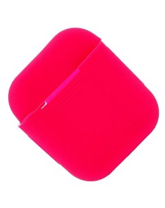 Чехол для кейса наушников Apple AirPods AirPods 2 силиконовый тонкий красный Promise mobile