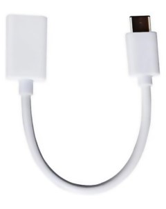 Кабель USB Cm на USB 2 0 Af с поддержкой OTG KS 297 0 1 метра белый Ks-is