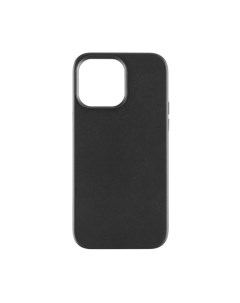 Чехол крышка MagSafe для Apple iPhone 14 Pro Max кожзам черный Everstone