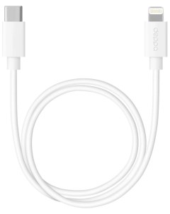 Кабель 72236 USB C Apple 8 pin 1 2 м белый Deppa