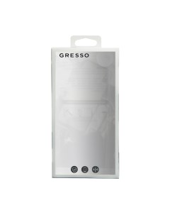 Чехол крышка для Samsung Galaxy S22 Ultra силикон прозрачный Gresso
