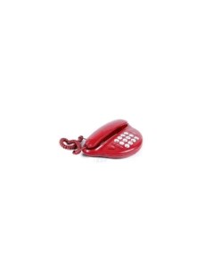 Проводной телефон 207 03 красный Vector
