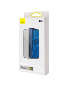 Защитное стекло для iPhone 13 Mini 5 4 2021 Антишпион 0 3 mm 2 шт Baseus