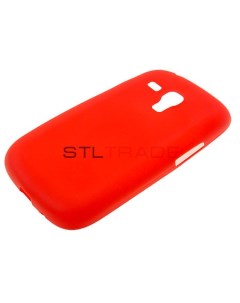 Силиконовый чехол для Samsung i8910 S3mini красный I-zore
