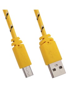 Кабель microUSB 1м Yellow Liberty project