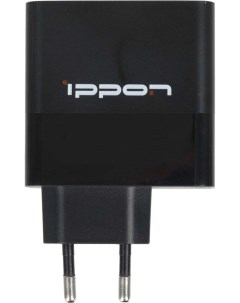 Сетевое зарядное устройство CW45 Type C 3 А черный Ippon