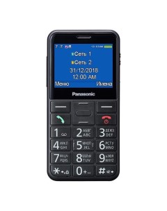Мобильный телефон KX TU150 Black Panasonic