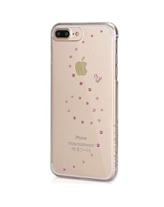 Чехол Papillon для iPhone 7 Plus Rose Sparkles Transparent Bling my thing