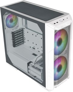 Корпус компьютерный HAF 500P H500 WGNN S00 White Cooler master