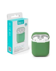 Чехол Airpods Silicon Case 1 2 Pine Green Isa